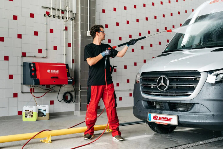 Myjki wysokociśnieniowe dla serwisów, magazynów i firm transportowych
